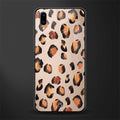 cheetah fur gold edition glass case for vivo v11 pro image