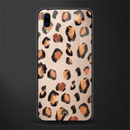cheetah fur gold edition glass case for vivo v11 pro image