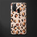 cheetah fur gold edition glass case for vivo y50 image