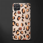 cheetah fur gold edition glass case for samsung galaxy a12 image