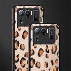 cheetah fur gold edition glass case for mi 11 ultra 5g image-2
