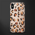 cheetah fur gold edition glass case for iphone xs image