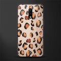 cheetah fur gold edition glass case for oneplus 7 image