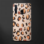 cheetah fur gold edition glass case for samsung a21 image