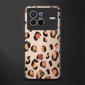 cheetah fur gold edition glass case for vivo x80 image