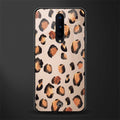 cheetah fur gold edition glass case for oneplus 8 image