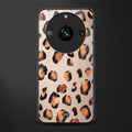 cheetah fur gold edition back phone cover | glass case for realme 11 pro 5g