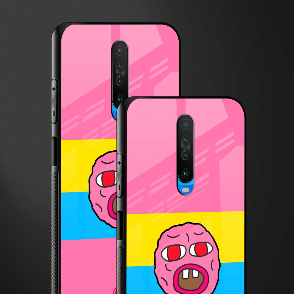 cherry bomb glass case for poco x2 image-2