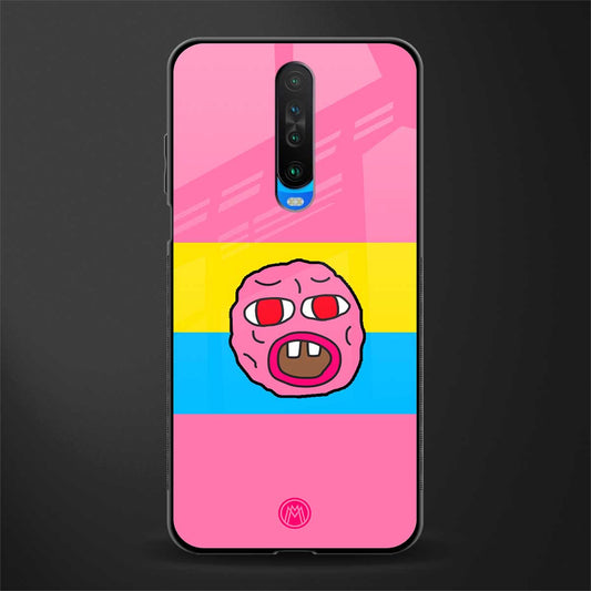 cherry bomb glass case for poco x2 image