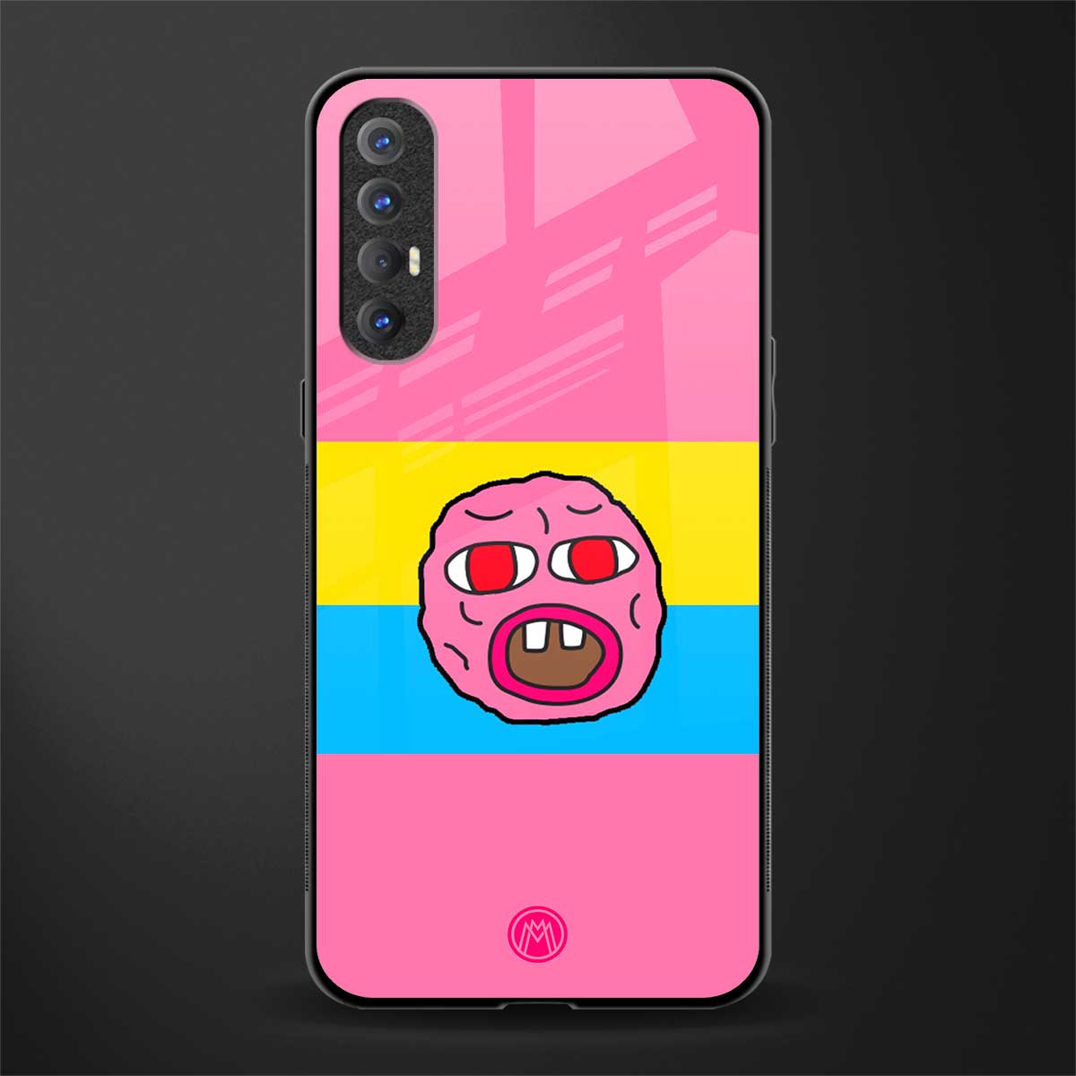 cherry bomb glass case for oppo reno 3 pro image