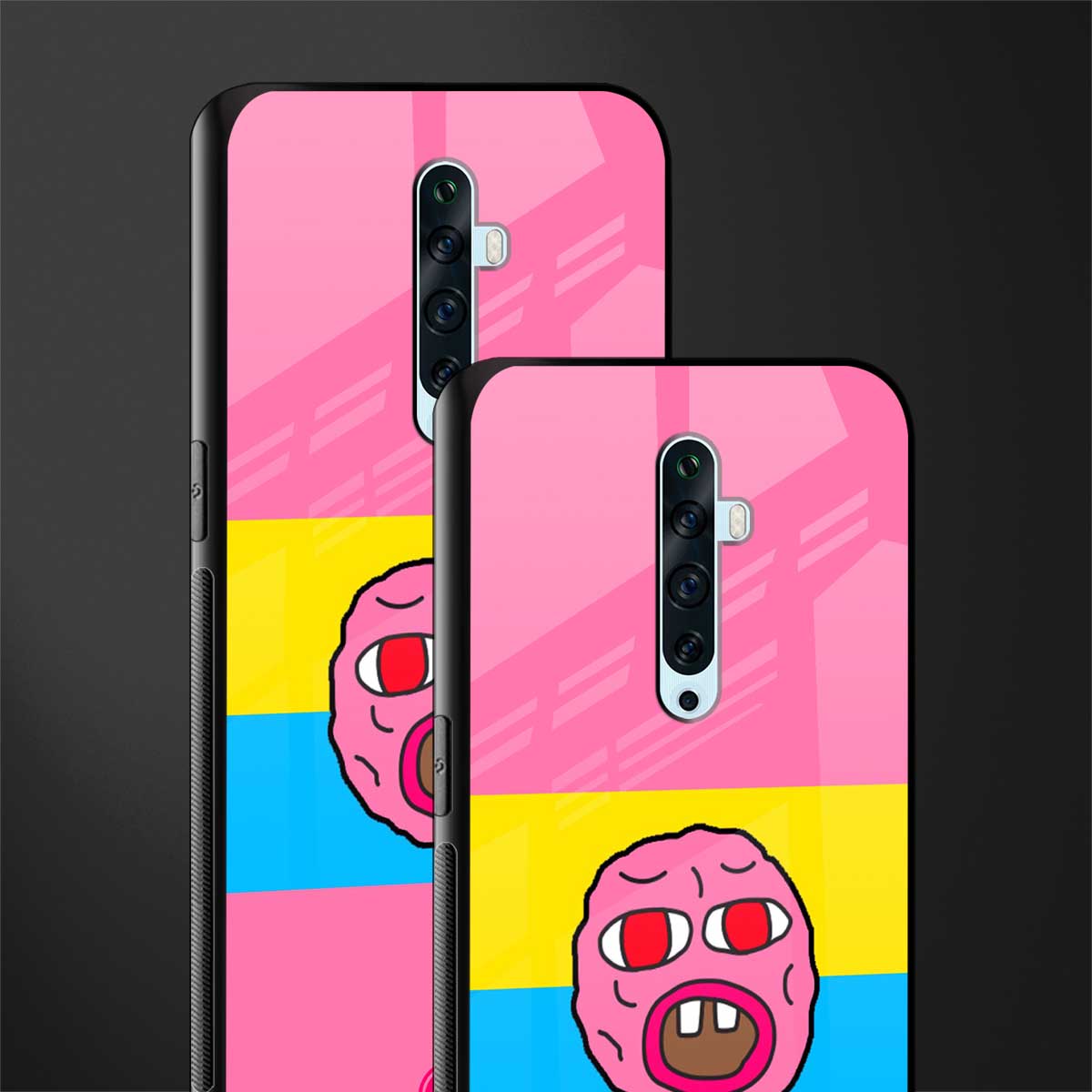 cherry bomb glass case for oppo reno 2f image-2