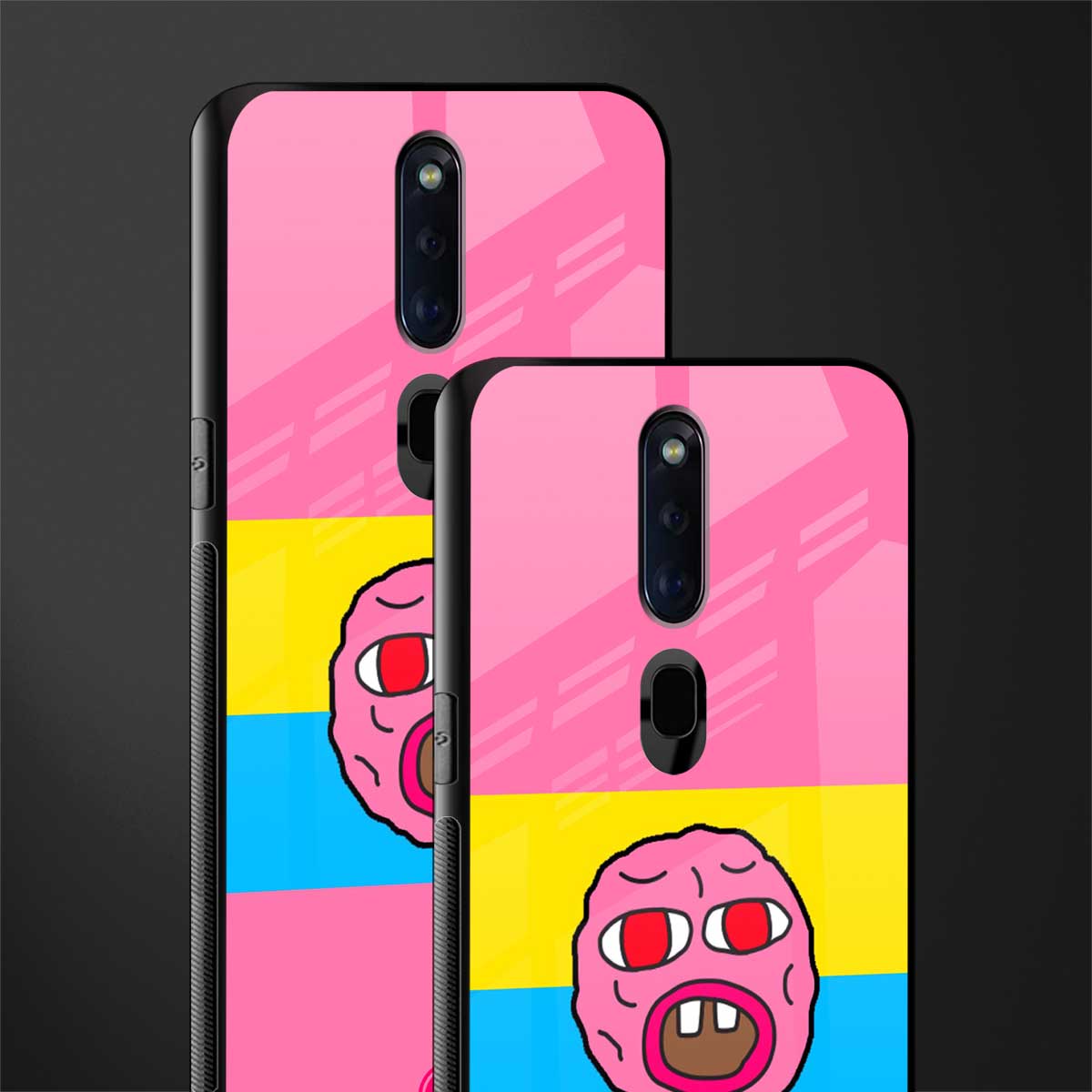 cherry bomb glass case for oppo f11 pro image-2