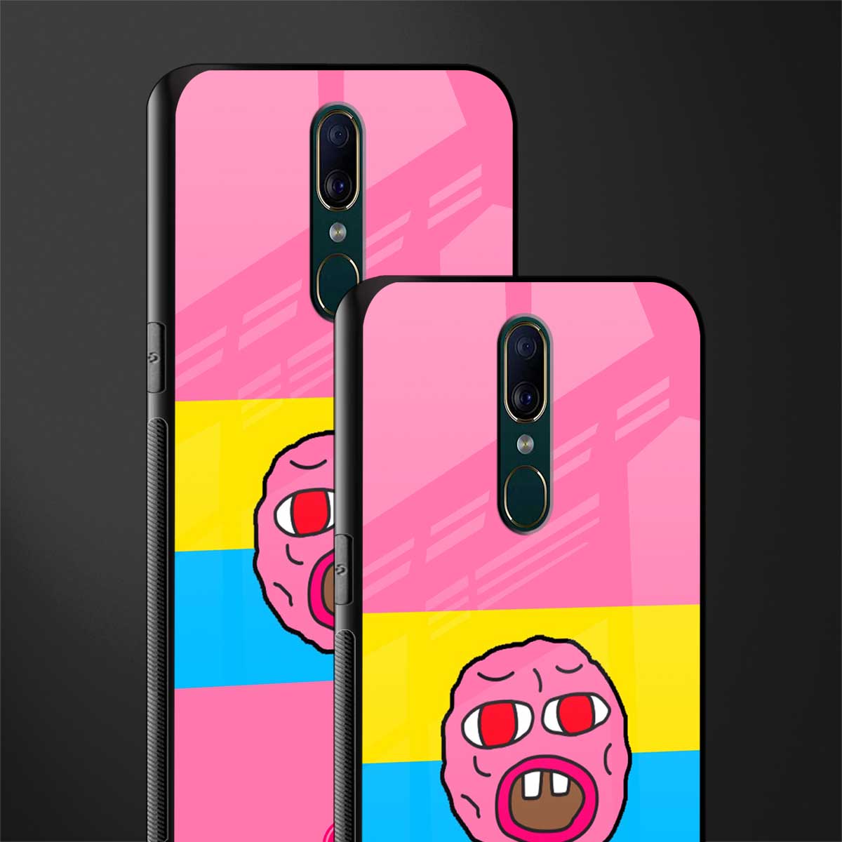 cherry bomb glass case for oppo f11 image-2