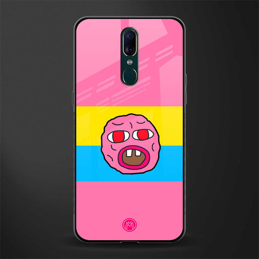 cherry bomb glass case for oppo f11 image