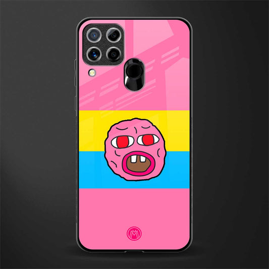 cherry bomb glass case for realme c15 image