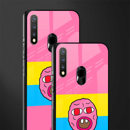 cherry bomb glass case for vivo y19 image-2