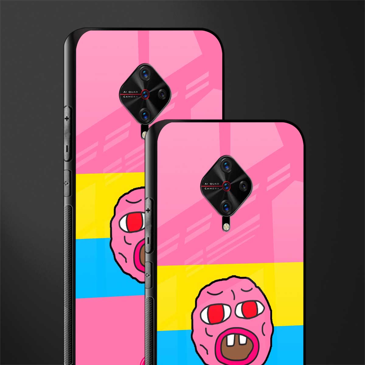 cherry bomb glass case for vivo s1 pro image-2