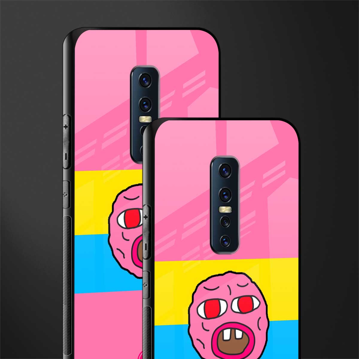 cherry bomb glass case for vivo v17 pro image-2