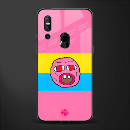 cherry bomb glass case for vivo v15 image