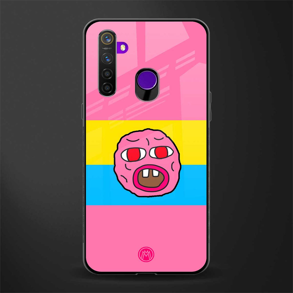 cherry bomb glass case for realme 5 image