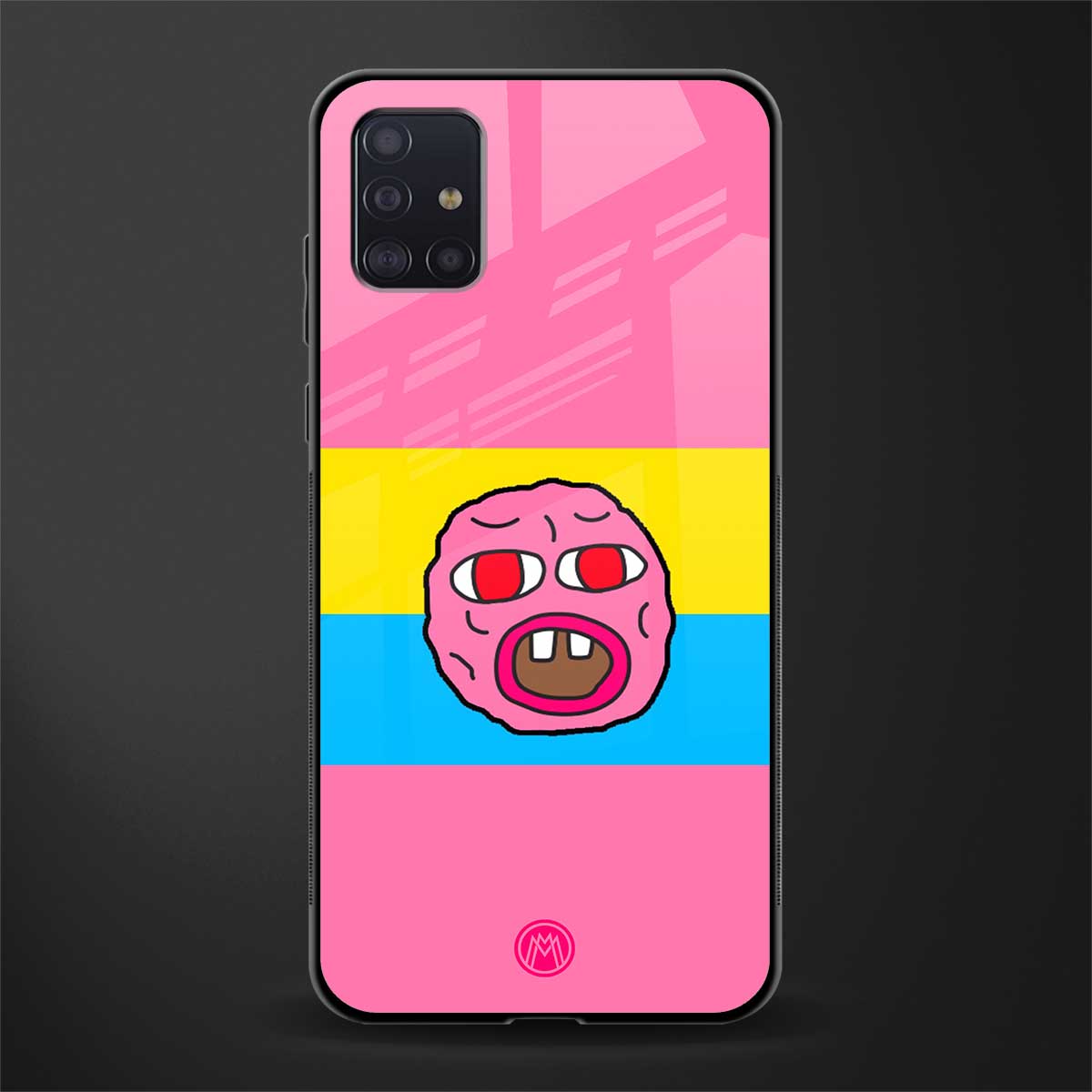 cherry bomb glass case for samsung galaxy a71 image