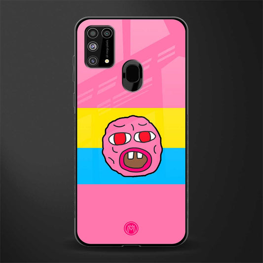 cherry bomb glass case for samsung galaxy m31 image