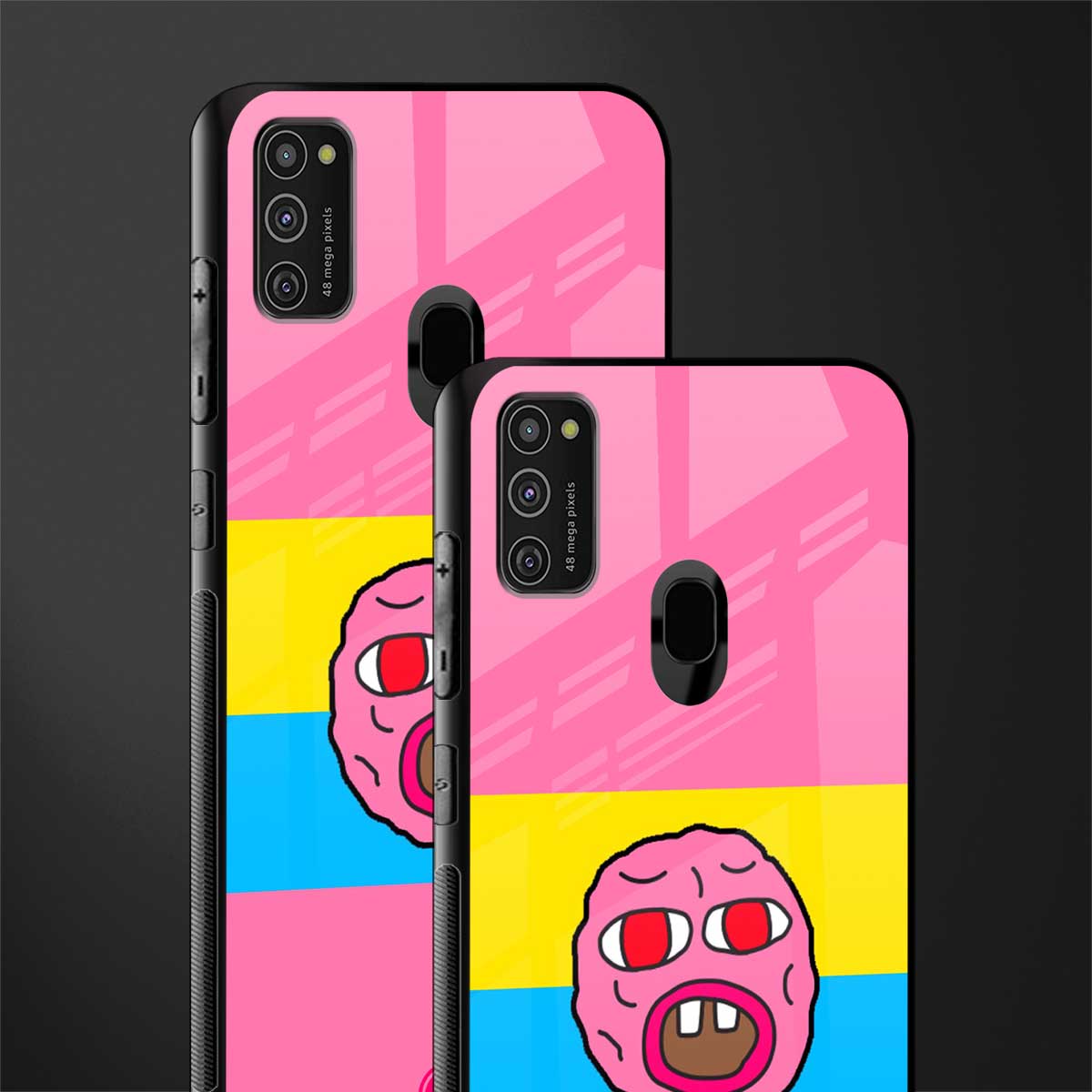 cherry bomb glass case for samsung galaxy m30s image-2