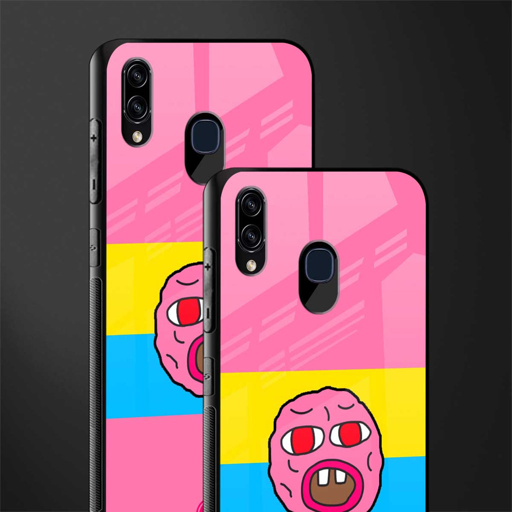 cherry bomb glass case for samsung galaxy m10s image-2