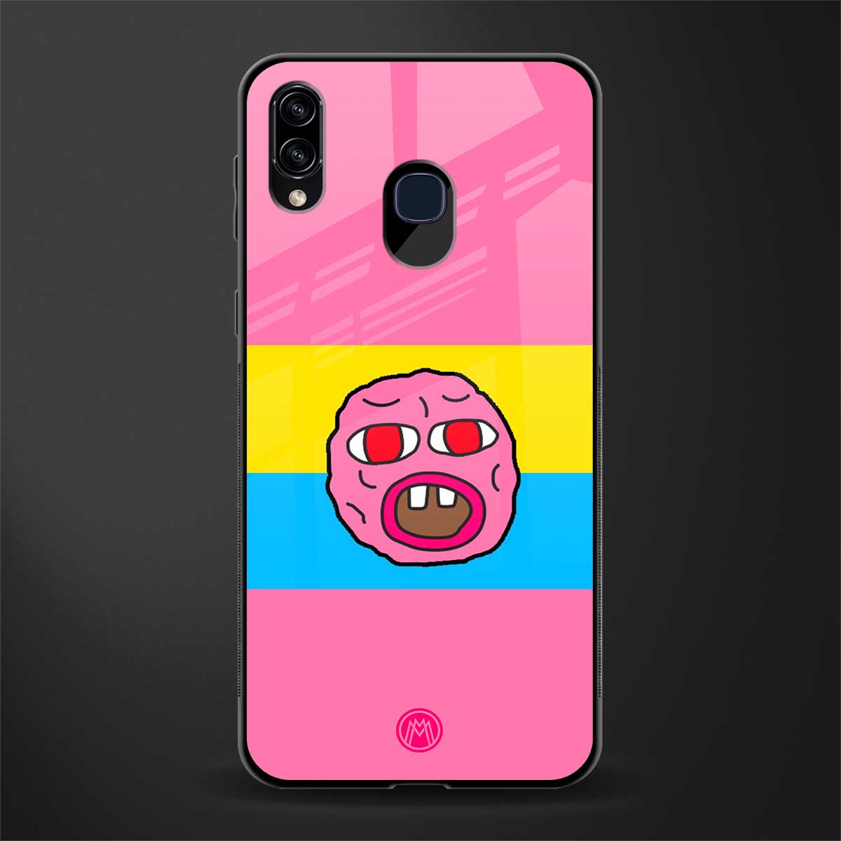 cherry bomb glass case for samsung galaxy a20 image