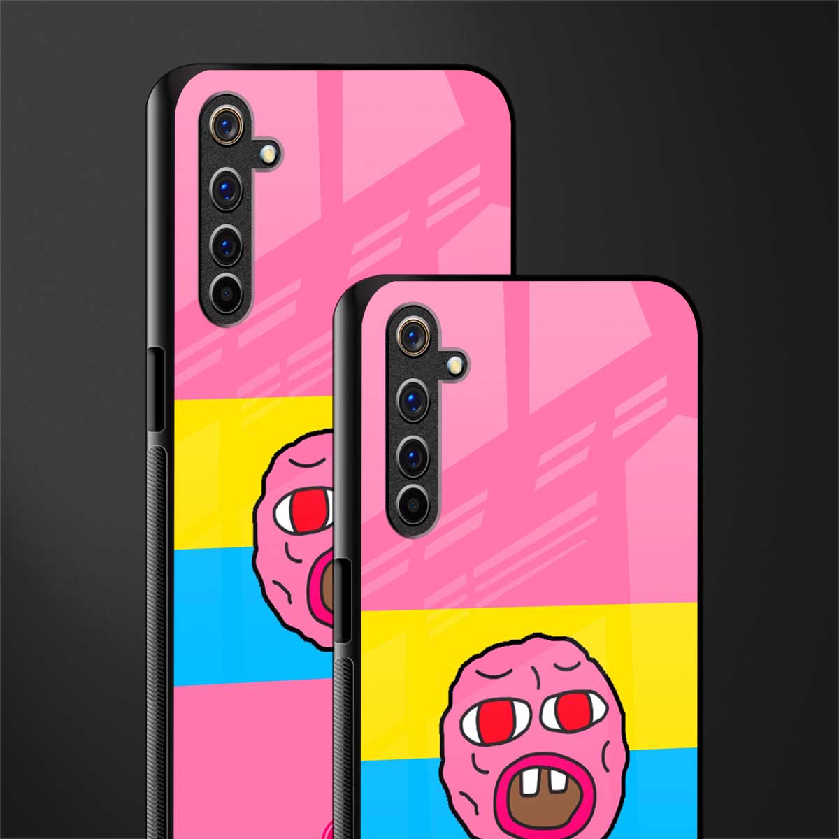 cherry bomb glass case for realme 6 pro image-2