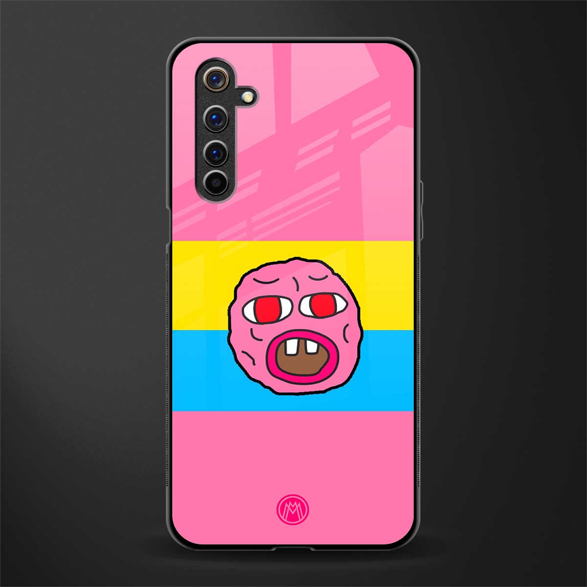 cherry bomb glass case for realme 6i image