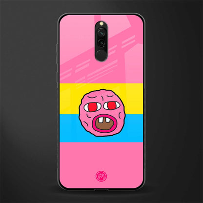 cherry bomb glass case for redmi 8 image