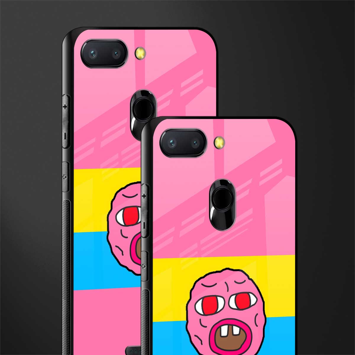 cherry bomb glass case for redmi 6 image-2