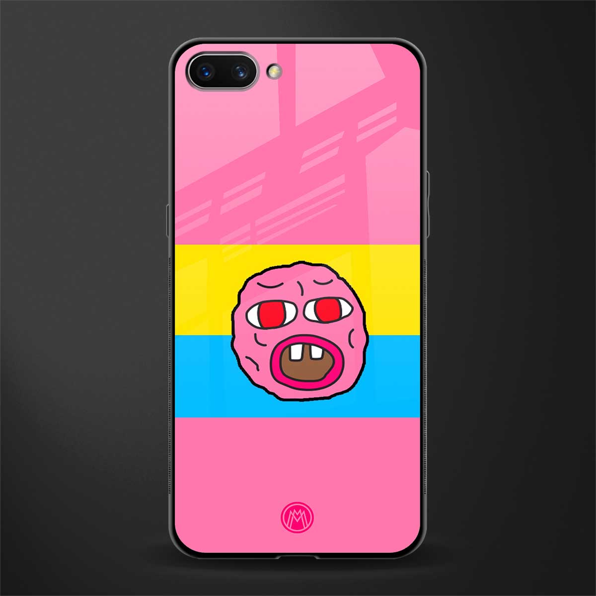 cherry bomb glass case for realme c1 image