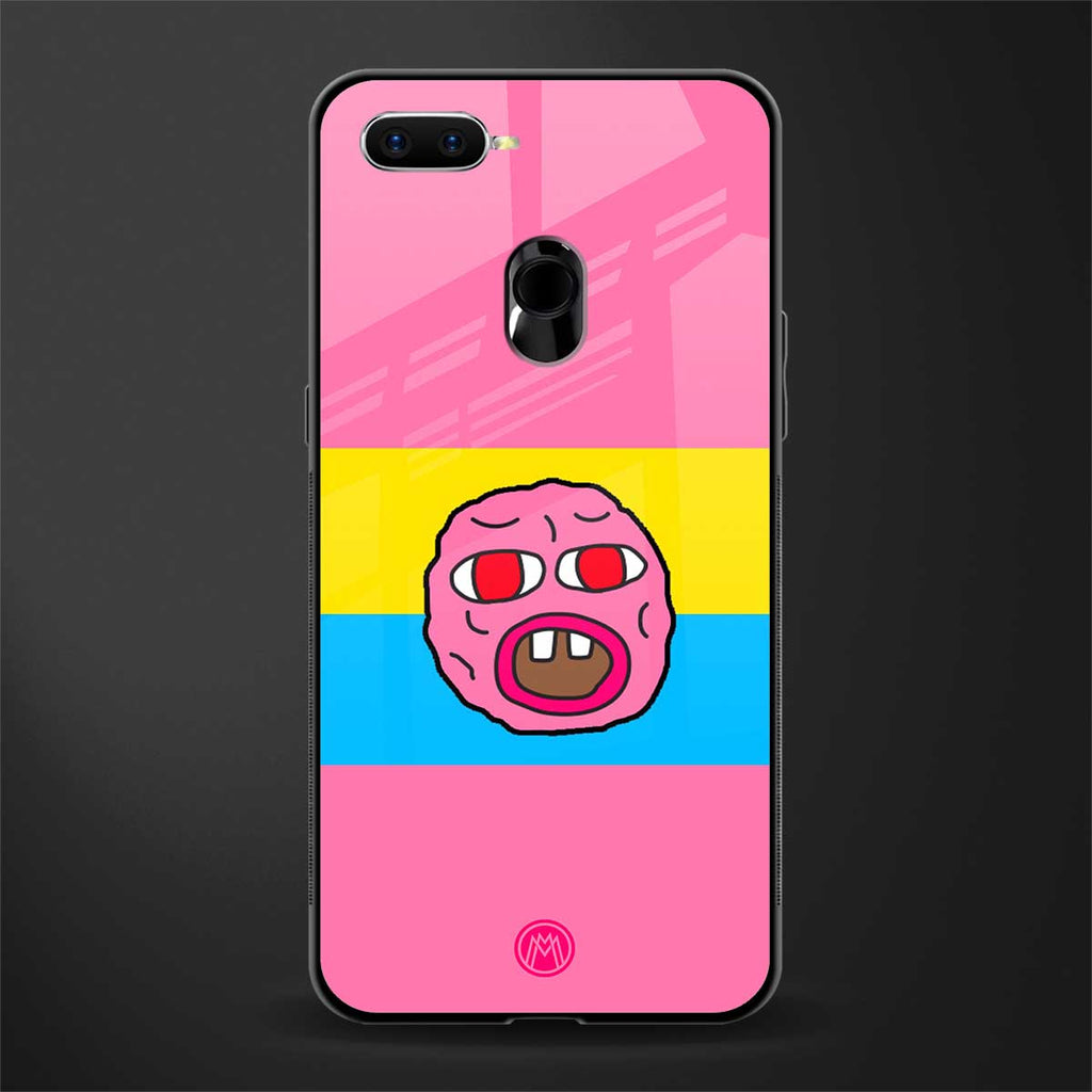 cherry bomb glass case for oppo a12 image
