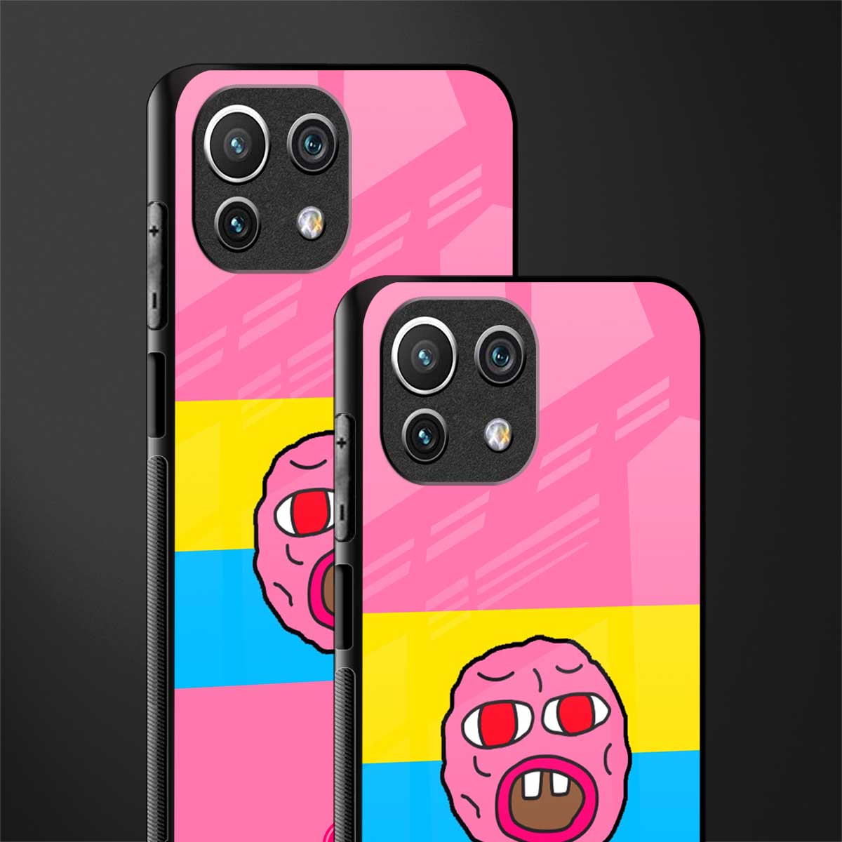 cherry bomb glass case for mi 11 lite image-2