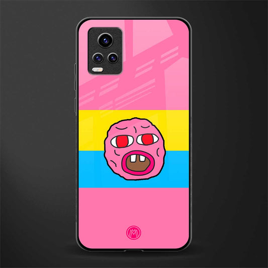 cherry bomb back phone cover | glass case for vivo y73