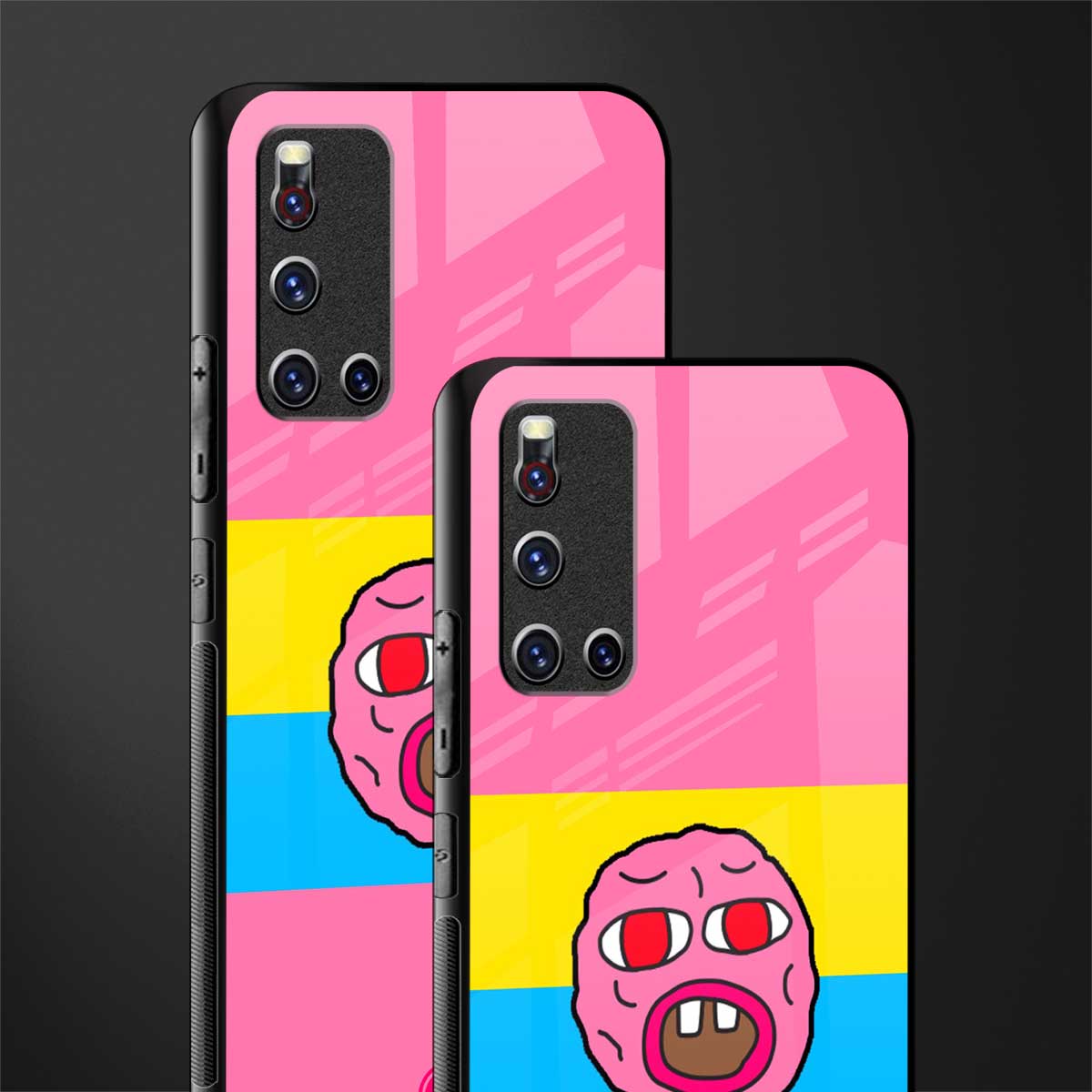 cherry bomb glass case for vivo v19 image-2