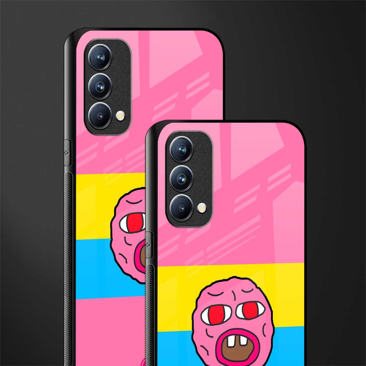 cherry bomb glass case for oppo f19 image-2