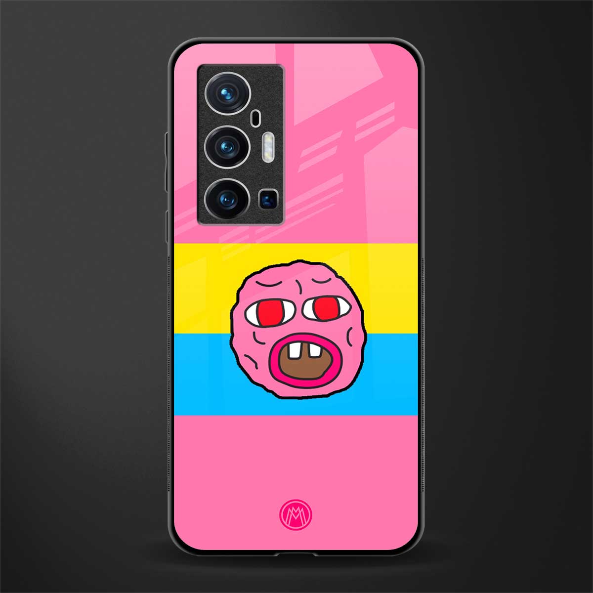 cherry bomb glass case for vivo x70 pro plus image