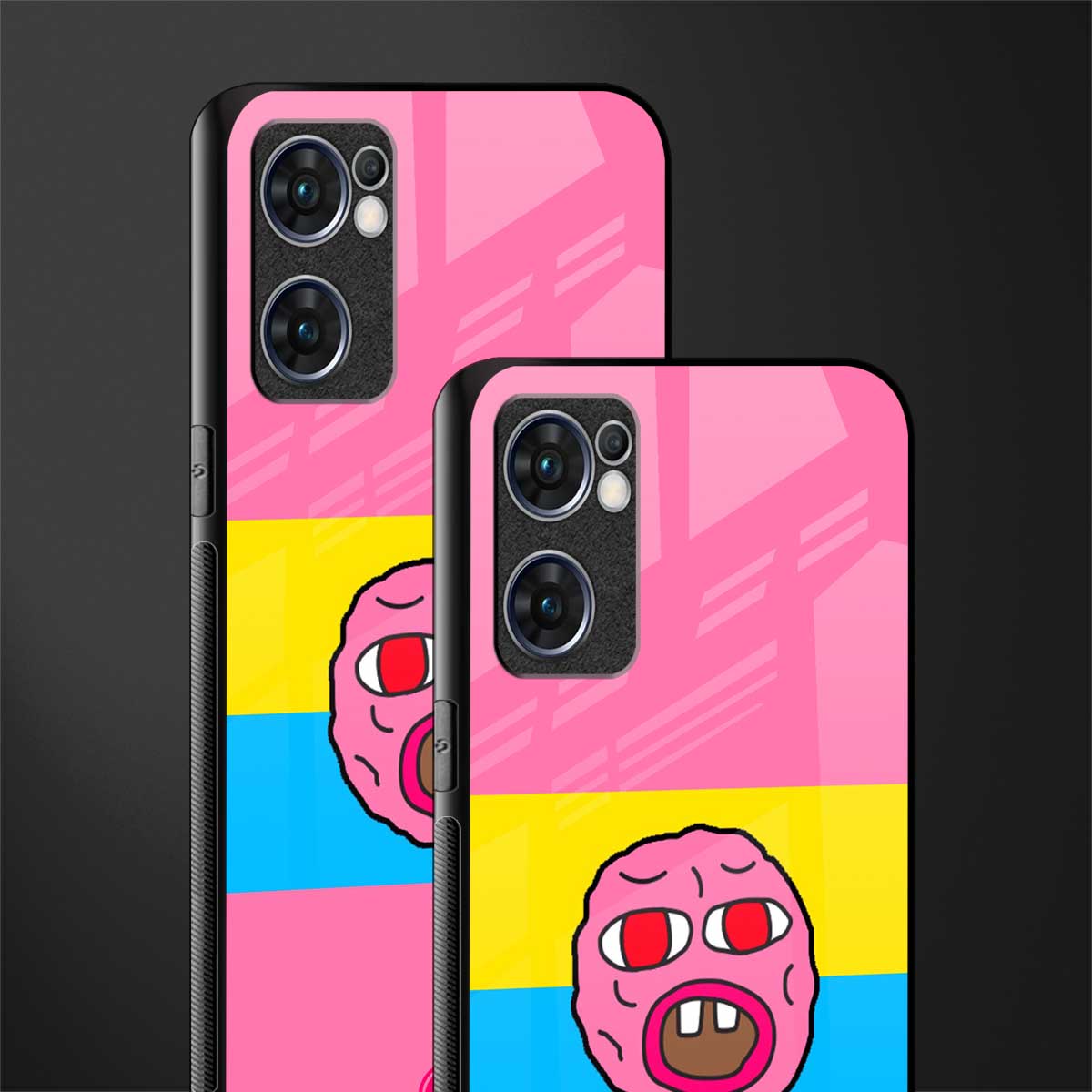 cherry bomb glass case for oppo reno7 5g image-2