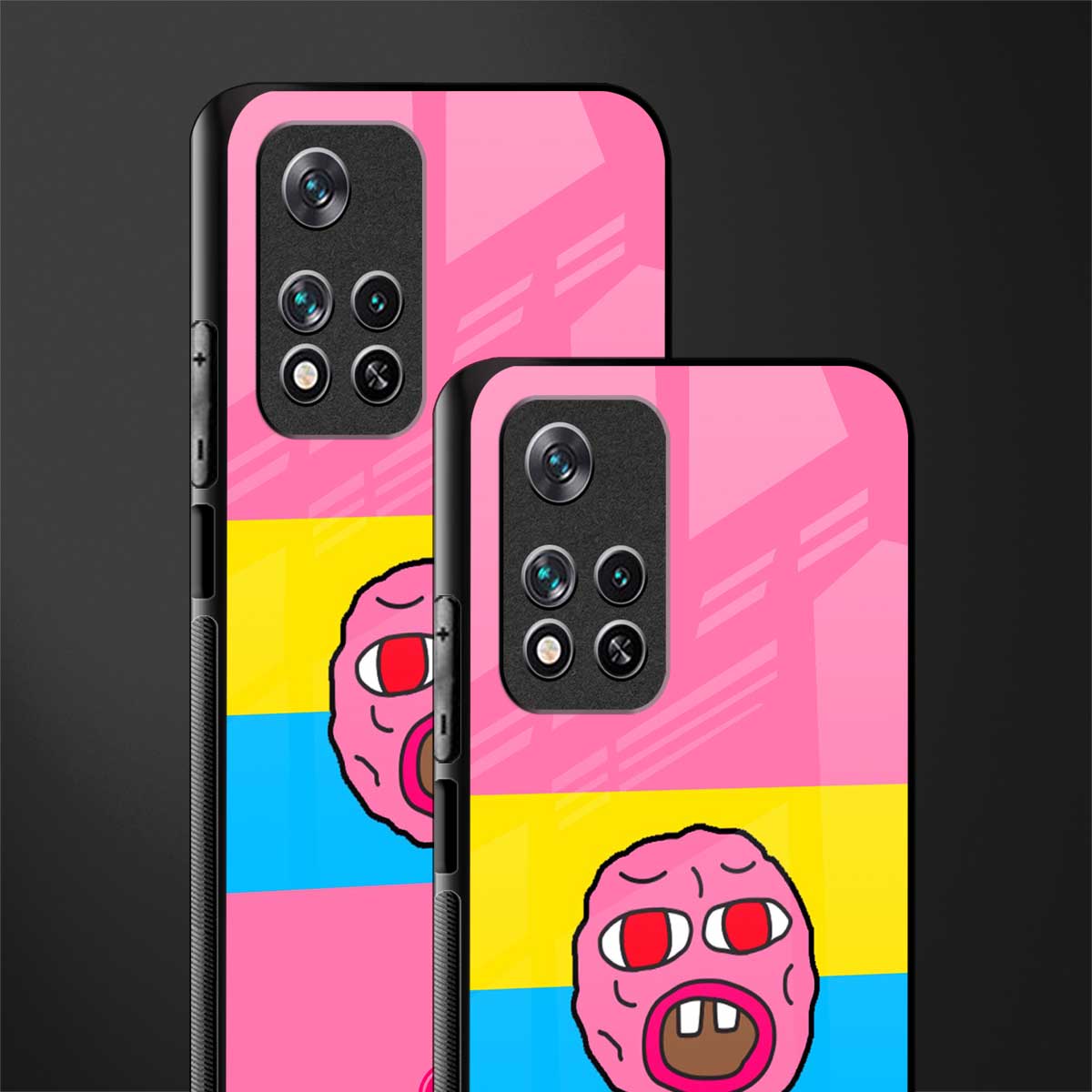 cherry bomb glass case for poco m4 pro 5g image-2