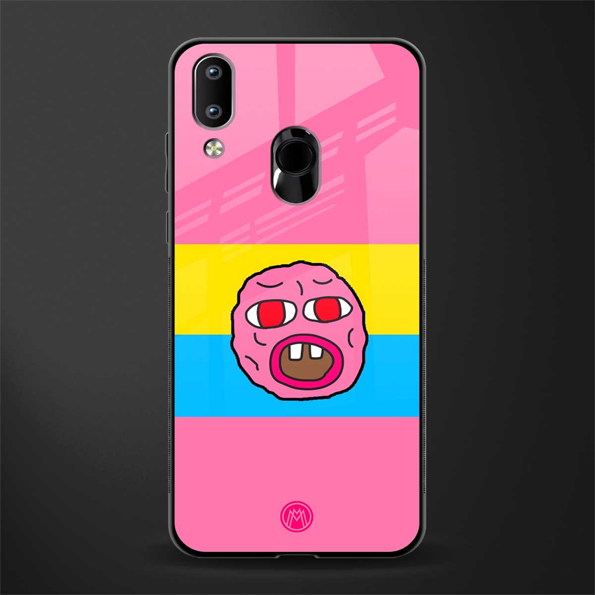 cherry bomb glass case for vivo y95 image