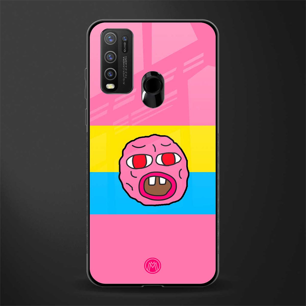 cherry bomb glass case for vivo y50 image