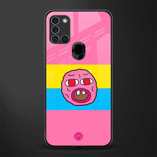 cherry bomb glass case for samsung galaxy a21s image