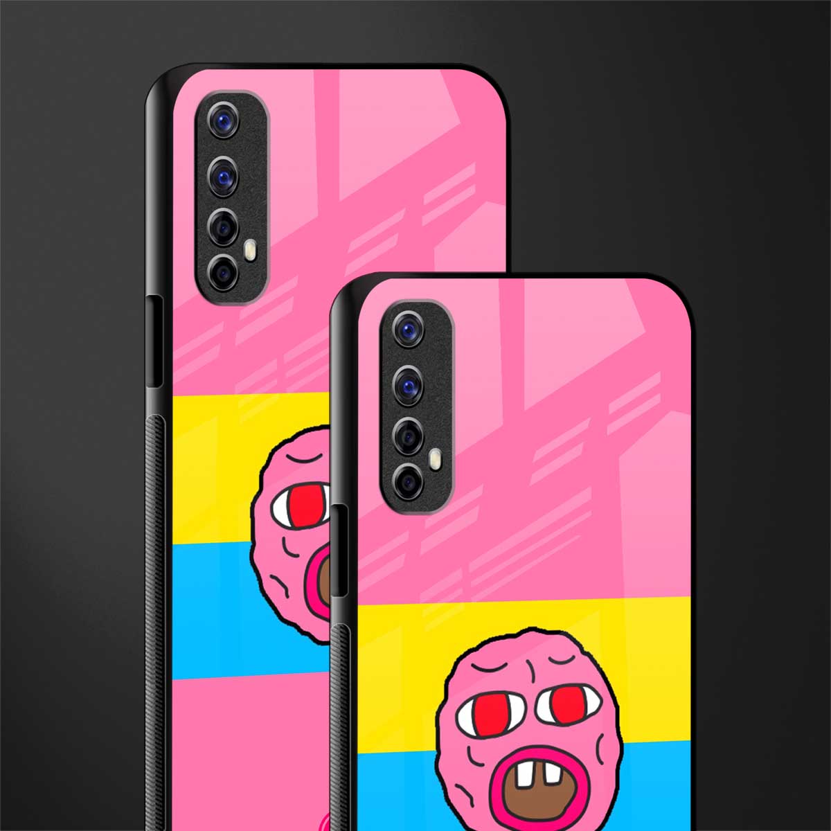 cherry bomb glass case for realme 7 image-2