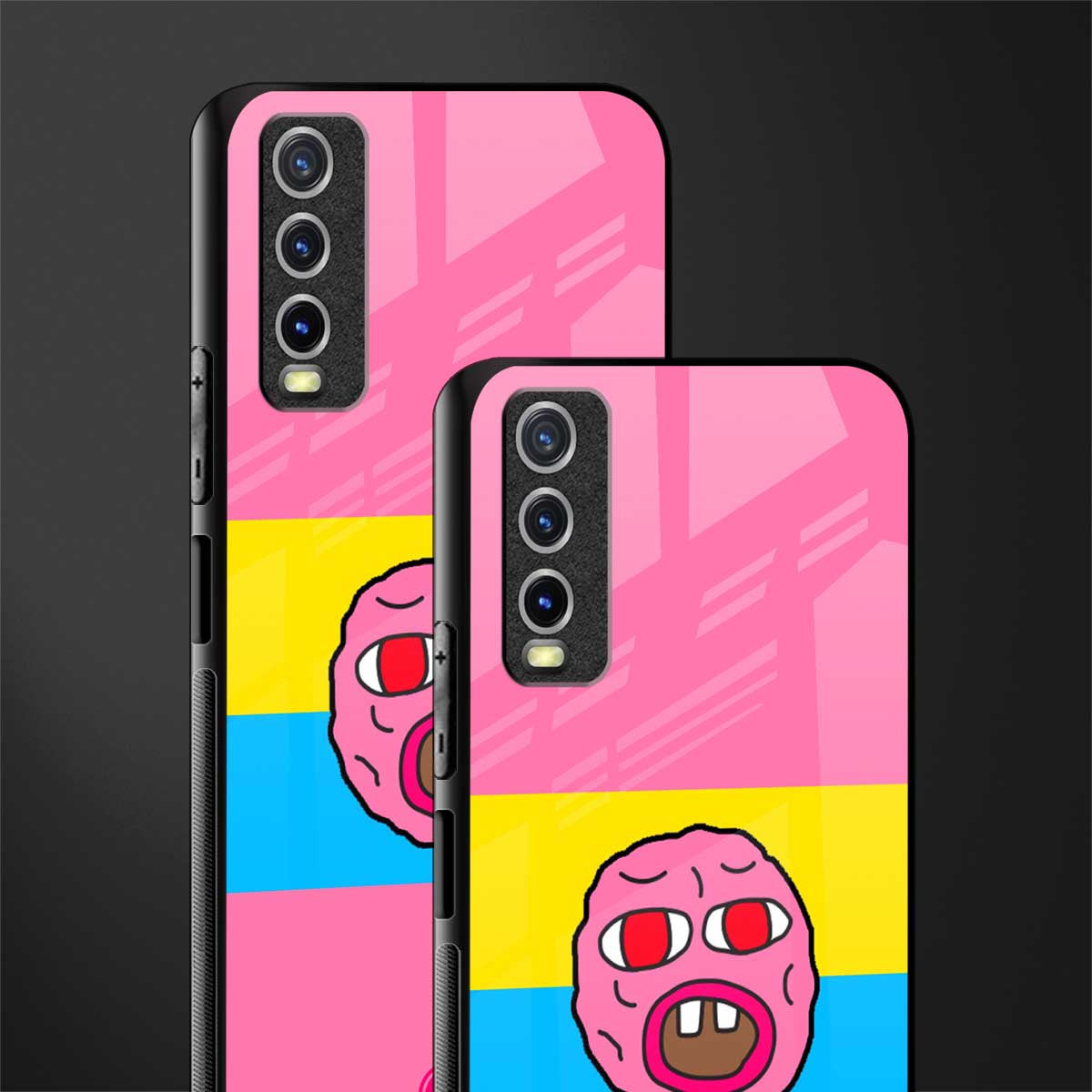 cherry bomb glass case for vivo y12g image-2