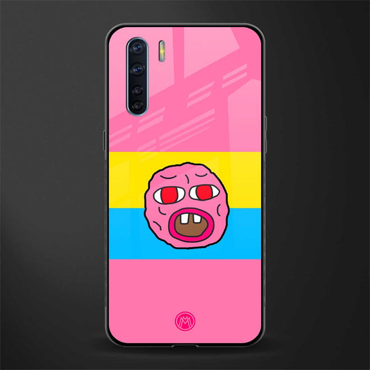 cherry bomb glass case for oppo f15 image