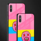 cherry bomb glass case for redmi 9a image-2