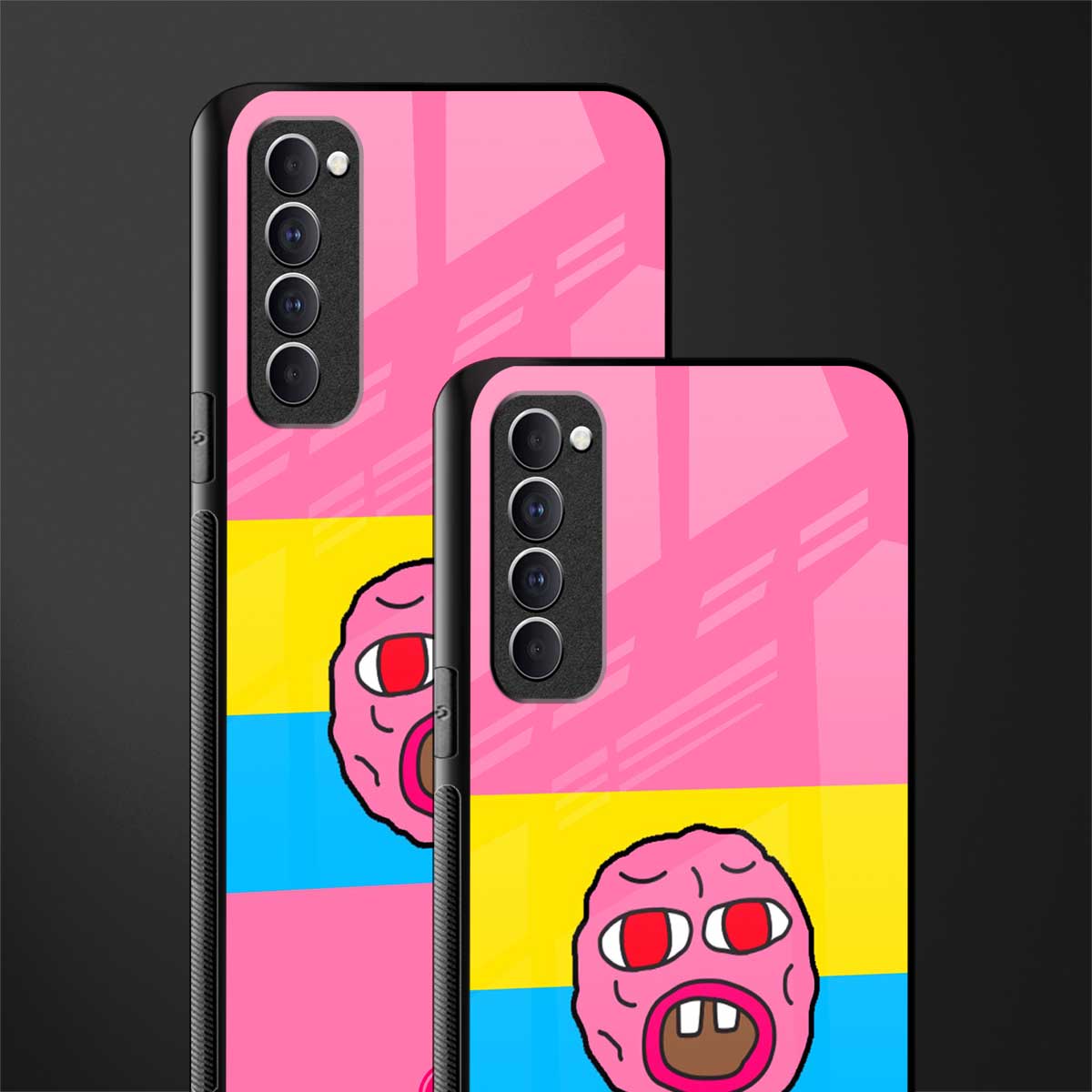 cherry bomb glass case for oppo reno 4 pro image-2